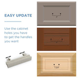 Brainerd Casual Column Adjusta-Pull (51 Mm To 224 mm) Center to Center Adjustable Rectangular Handle Drawer Pull