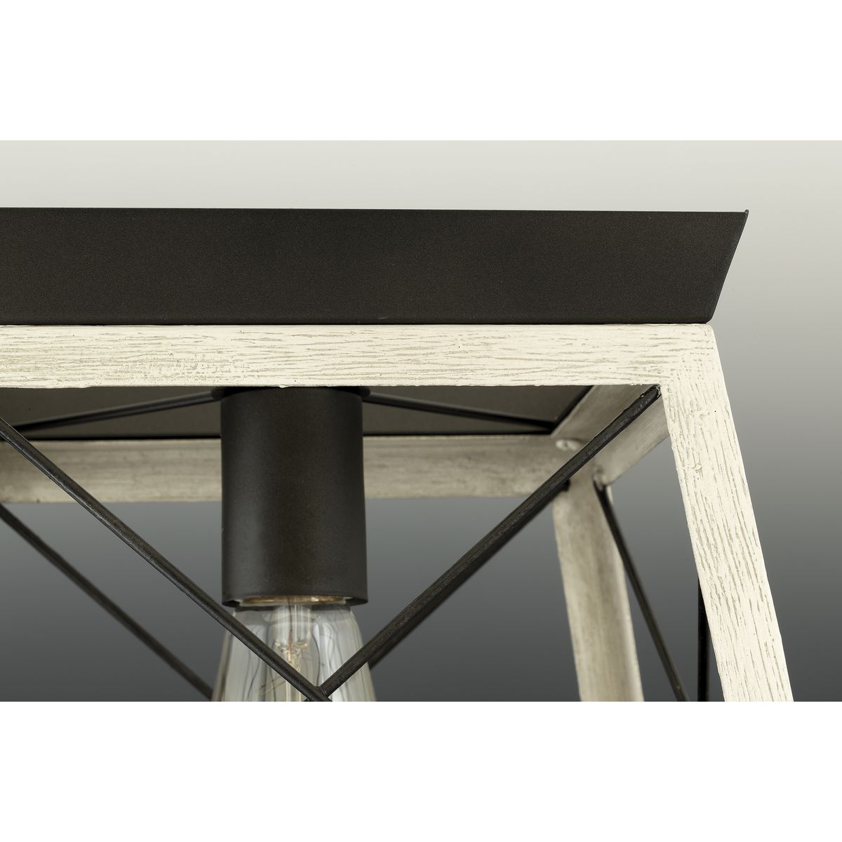 Progress Lighting Briarwood 5-Light Gray Farmhouse Chandelier