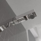 Keeney Polished Chrome 1-Handle Deck-Mount Pull-Out Kitchen Faucet
