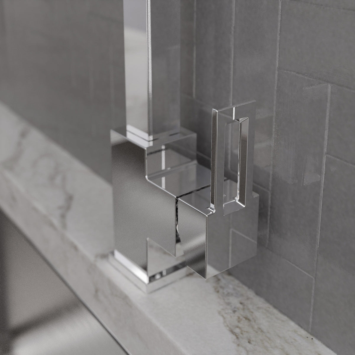 Keeney Polished Chrome 1-Handle Deck-Mount Pull-Out Kitchen Faucet