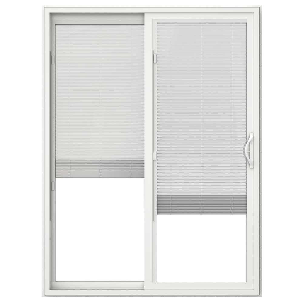 JELD-WEN 72-in x 80-in Vinyl Sliding, Left-hand sliding – product-only view