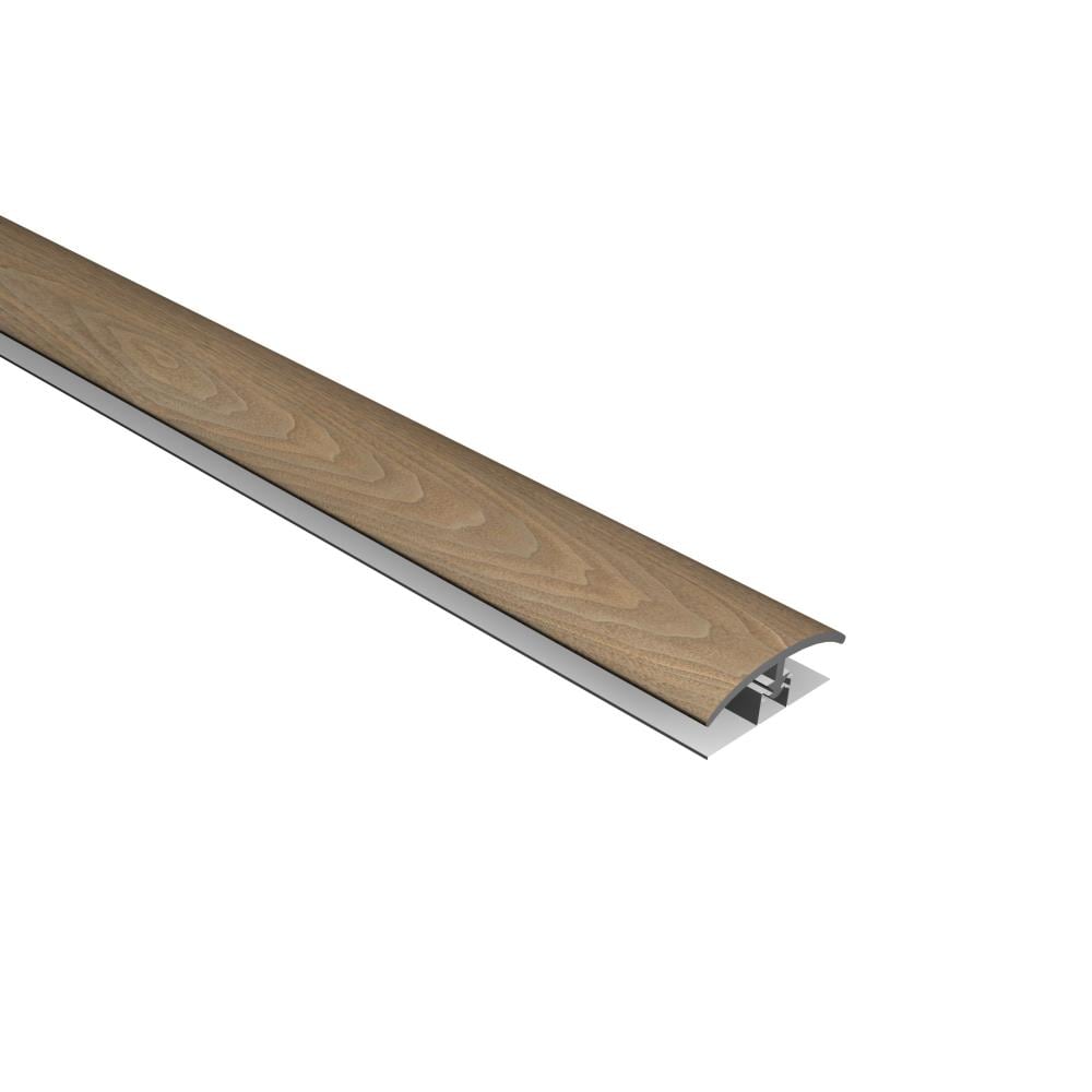 CALI Pro with Mute Step Palm Grove Oak 1.25-in x 72-in Vinyl Floor T-Moulding