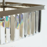 Progress Lighting Glimmer 4-Light Aged Bronze Farmhouse Clear Glass Linear Medium Hanging Kitchen Island Light