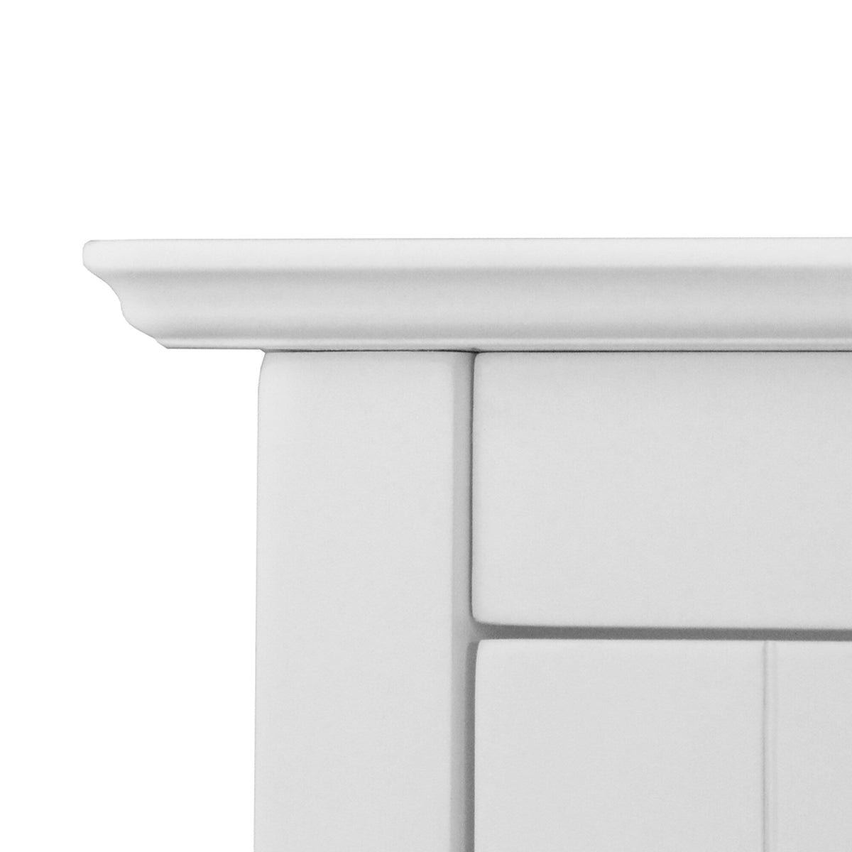 Teamson Home Connor 22.25-in x 25-in x 8-in White Bathroom Wall Cabinet