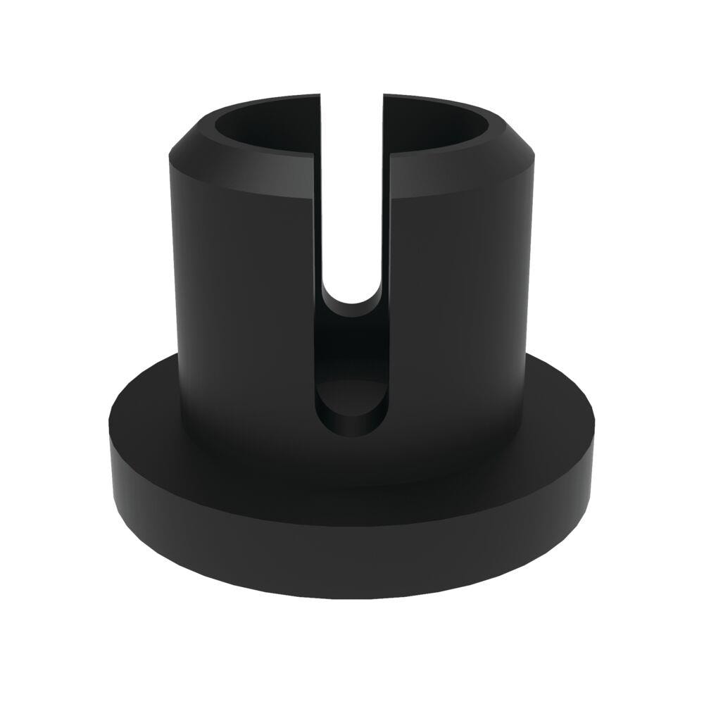 Freedom 3.75-in x 3.75-in Matte Black PVC Post Connector