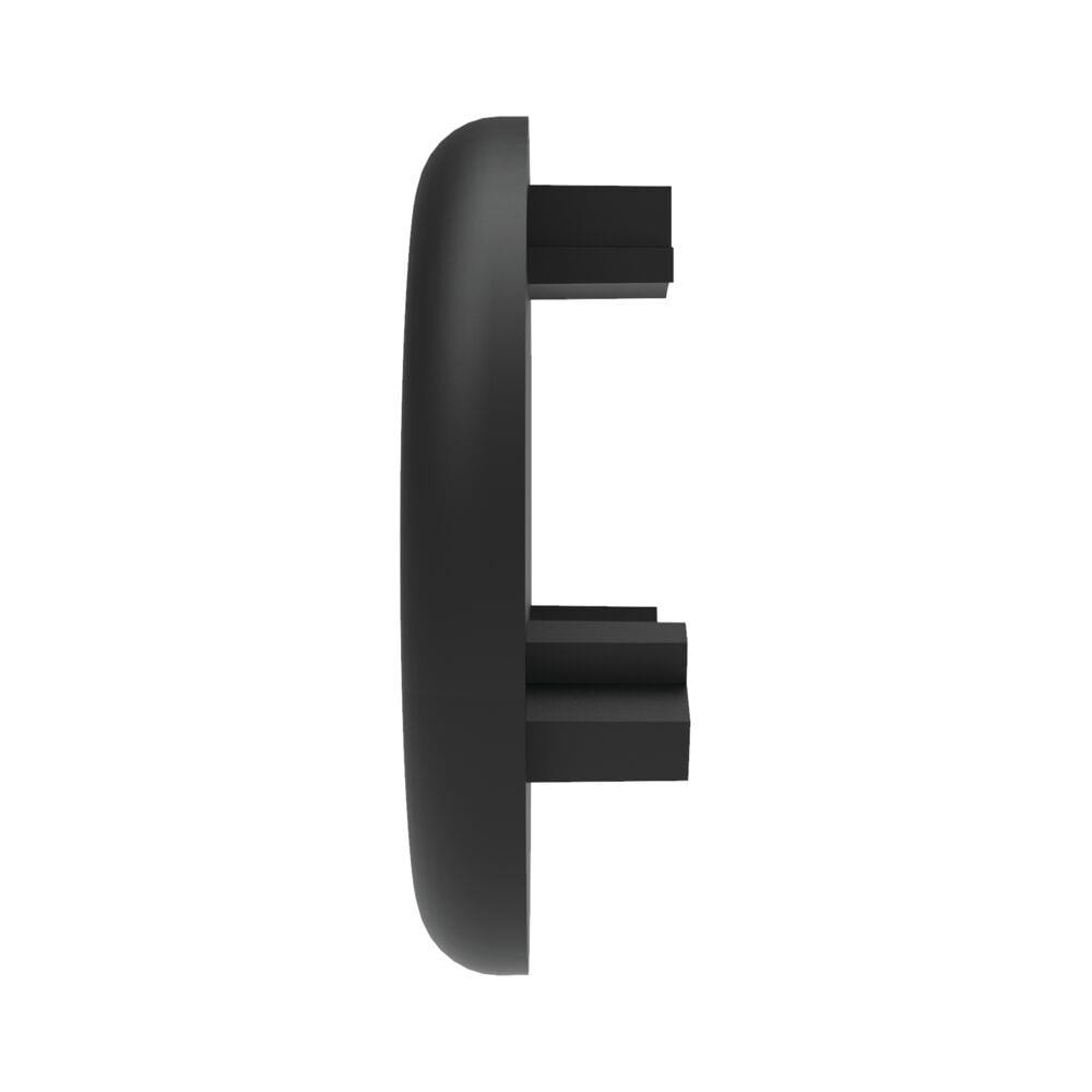 Freedom 3.75-in x 3.75-in Matte Black Aluminum Line Connector
