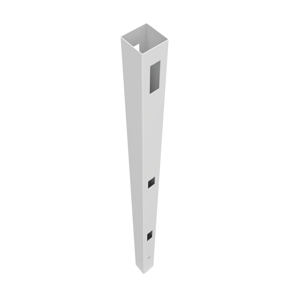 Freedom Oakworth 8.5-ft H x 5-in W White Vinyl Line Fence Post (Unassembled)