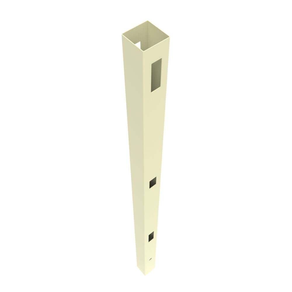 Freedom Oakworth 8.5-ft H x 5-in W Sand Vinyl Line Fence Post (Unassembled)