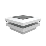 Freedom 3-Lumen 3-Watt White Low Voltage Solar LED Outdoor Post Cap Light (5000 K)