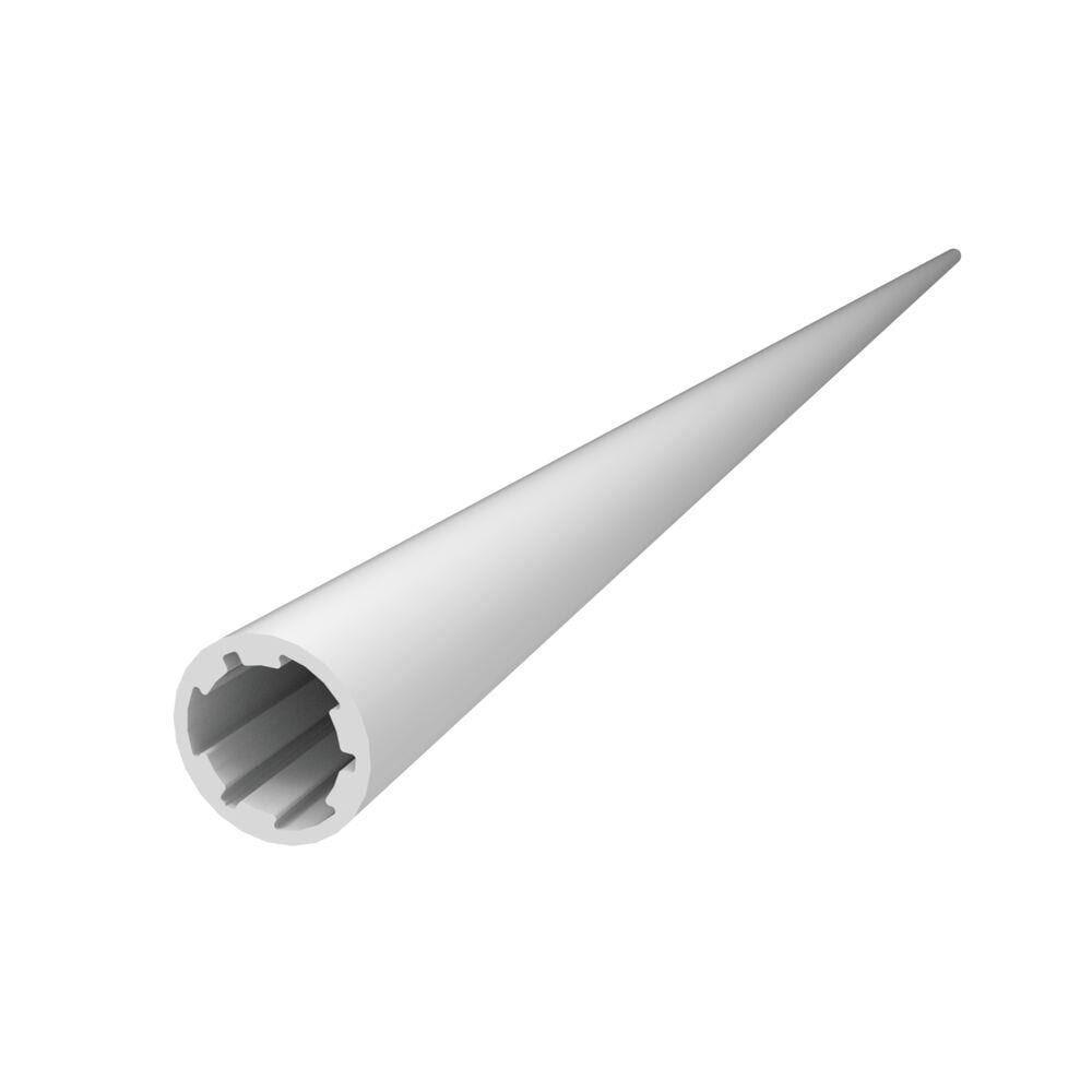 Freedom 104-in x 1.5-in White Aluminum Line Connector