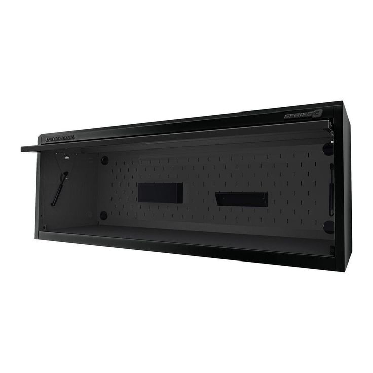 U.S. GENERAL 72 in. x 22 in. Work Center Hutch, Series 3, Black