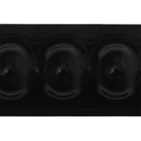 American Olean Linea Black Gloss Ceramic Border Tile, Pencil Liner (1/2-in x 8-1/2-in)