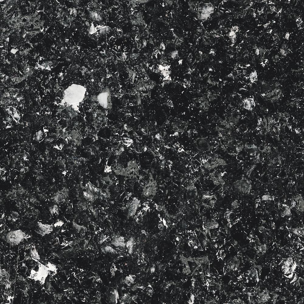 Transolid 25-in Notte Black Quartz Single Sink Bathroom Vanity Top with 4-in Backsplash and Oval Undermount Sink