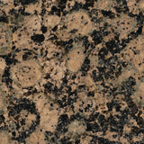 Transolid 31-in Baltic Brown Granite Single Sink Bathroom Vanity Top with Backsplash and Undermount Sink