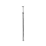 Rev-A-Shelf 2-Tier Almond Plastic D-Shape Cabinet Lazy Susan, 20-in Diameter Adjustable Height