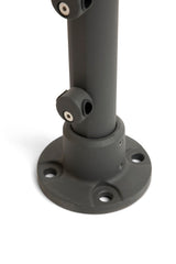 DOLLE 4-1/4-in x 36-in Anthracite Aluminum Round Deck Baluster