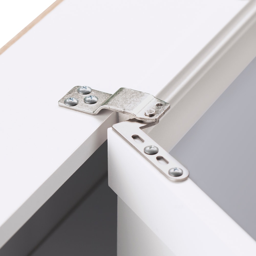 Project Source 24.25-in x 24-in Surface Mount White Mirrored Medicine Cabinet