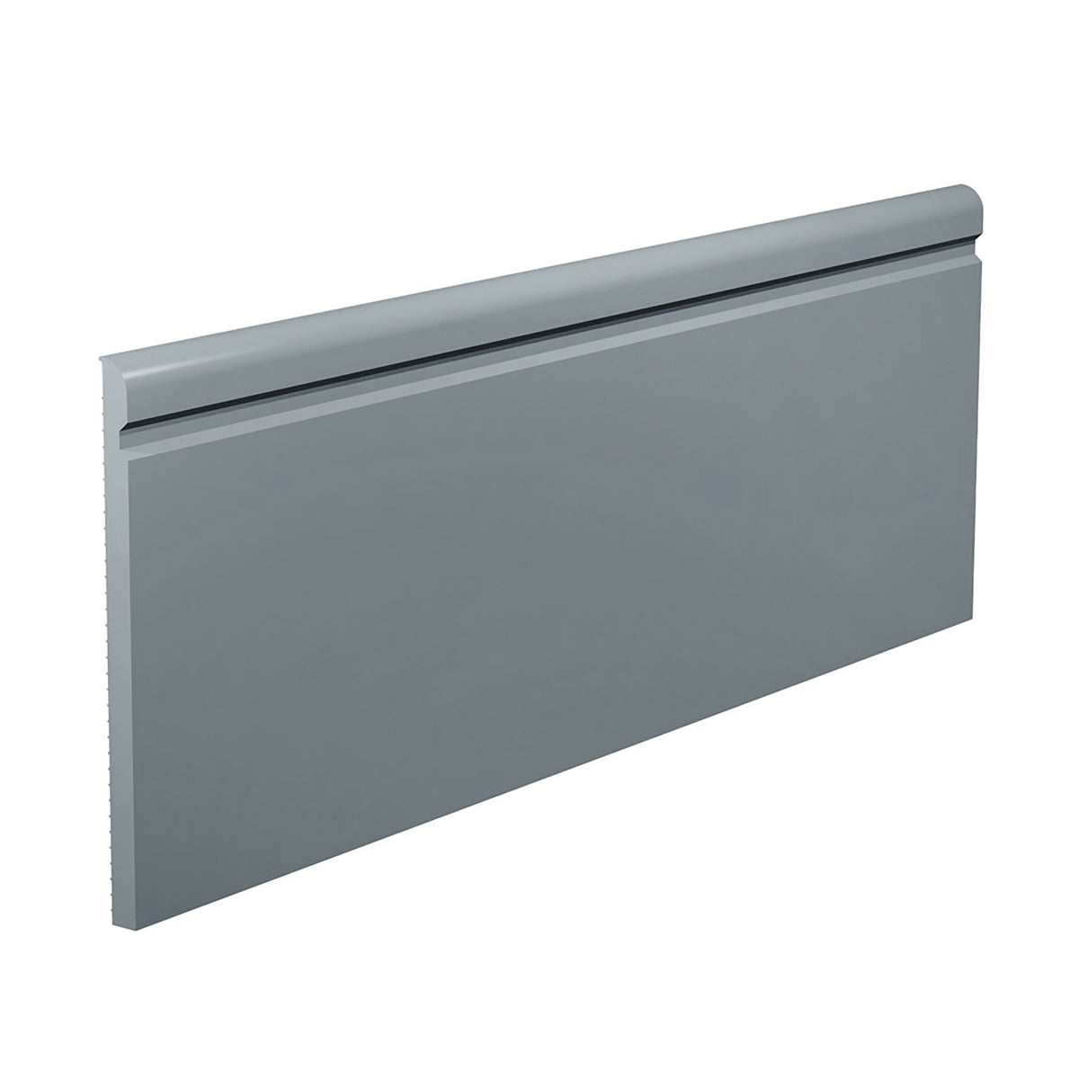 Flexco Captivate Base Sculpture Medium Gray 0.25-in T x 4.25-in W x 96-in L Vinyl Wall Base