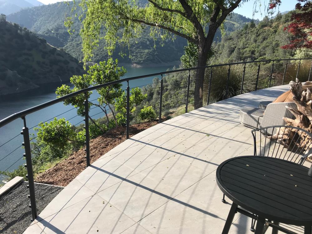DOLLE 4-1/4-in x 36-in Prova Anthracite Aluminum Round Deck Baluster