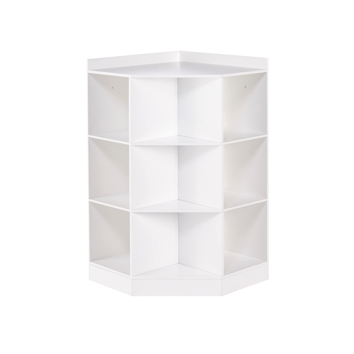 RiverRidge White Kids Corner Bookcase (31.62-in W x 37.31-in H x 24-in D)
