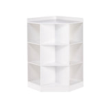 RiverRidge White Kids Corner Bookcase (31.62-in W x 37.31-in H x 24-in D)