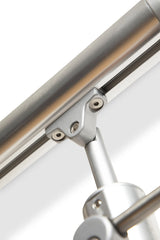 DOLLE 4-1/4-in x 36-in Prova Gray Aluminum Round Deck Baluster