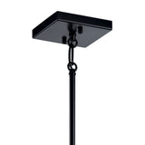 Kichler Sevan 4-Light Black Modern/Contemporary Lantern Medium Hanging Pendant Light
