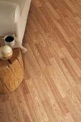 Project Source Natural Oak 8.05-in W x 3.96-ft L Smooth Wood Plank Laminate Flooring