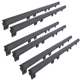 ALEKO 55-ft Slide Universal Battery Driveway Gate Opener Kit (Solar Compatible)