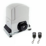 ALEKO 60-ft Slide Universal Battery Driveway Gate Opener Kit (Solar Compatible)