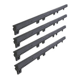 ALEKO 60-ft Slide Universal Battery Driveway Gate Opener Kit (Solar Compatible)