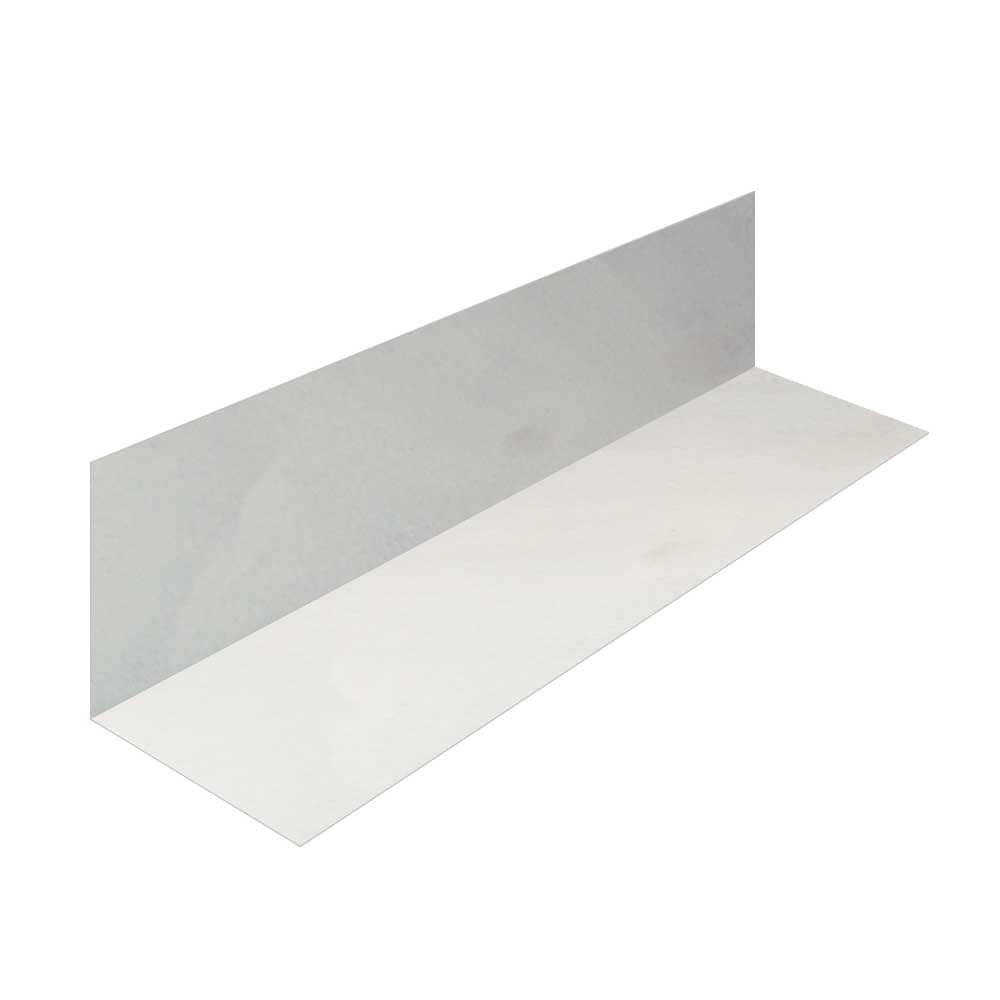 CMI 4-in x 120-in Silver Galvanized Steel Step Flashing (28-Gauge)