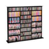 Prepac Black Transitional Composite Media Cabinet