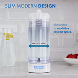 Clean Water Machine with Pitcher in White
