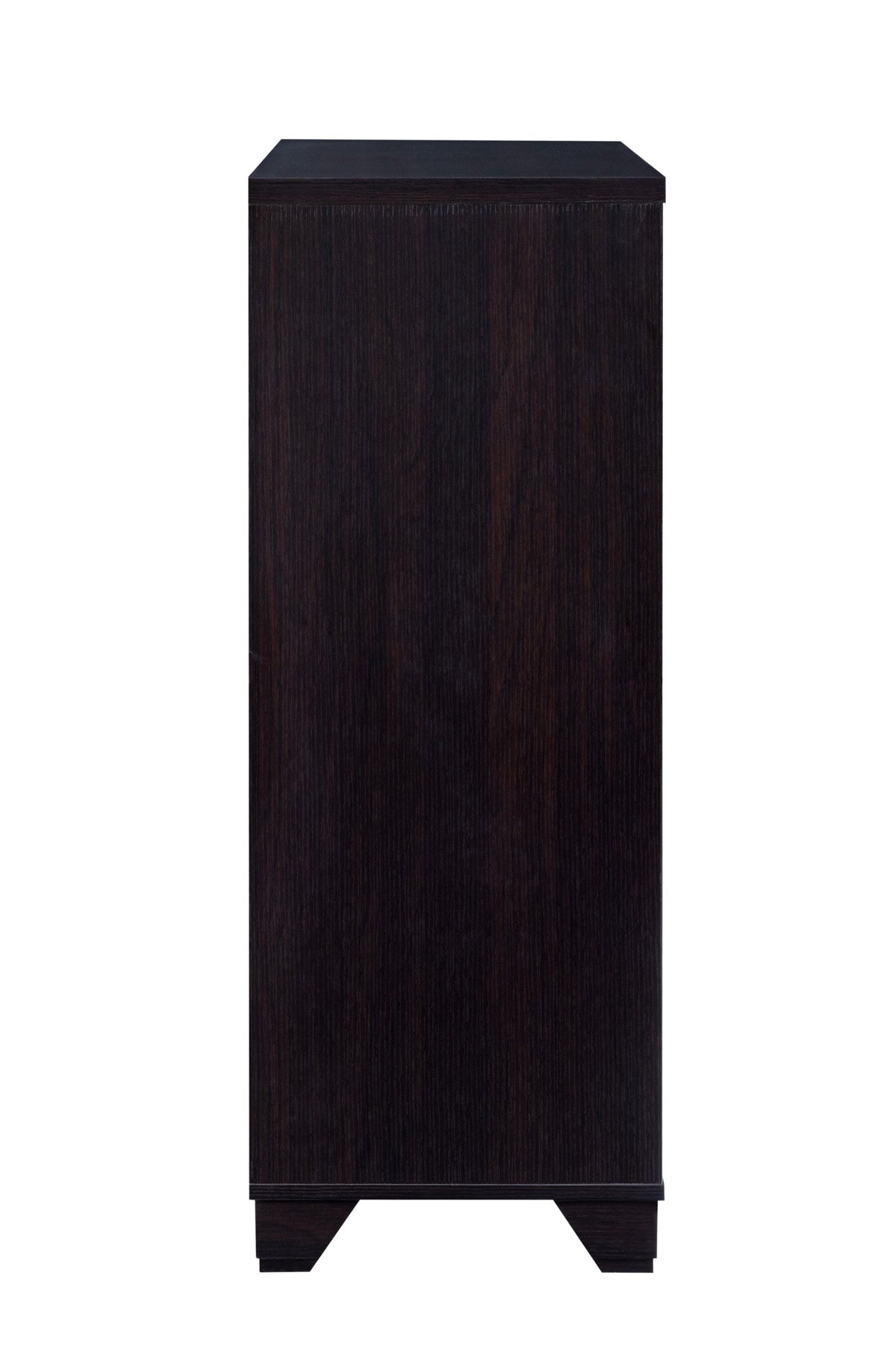 Furniture of America Garrett 31-in x 40-in Brown Rectangle Bar Cabinet