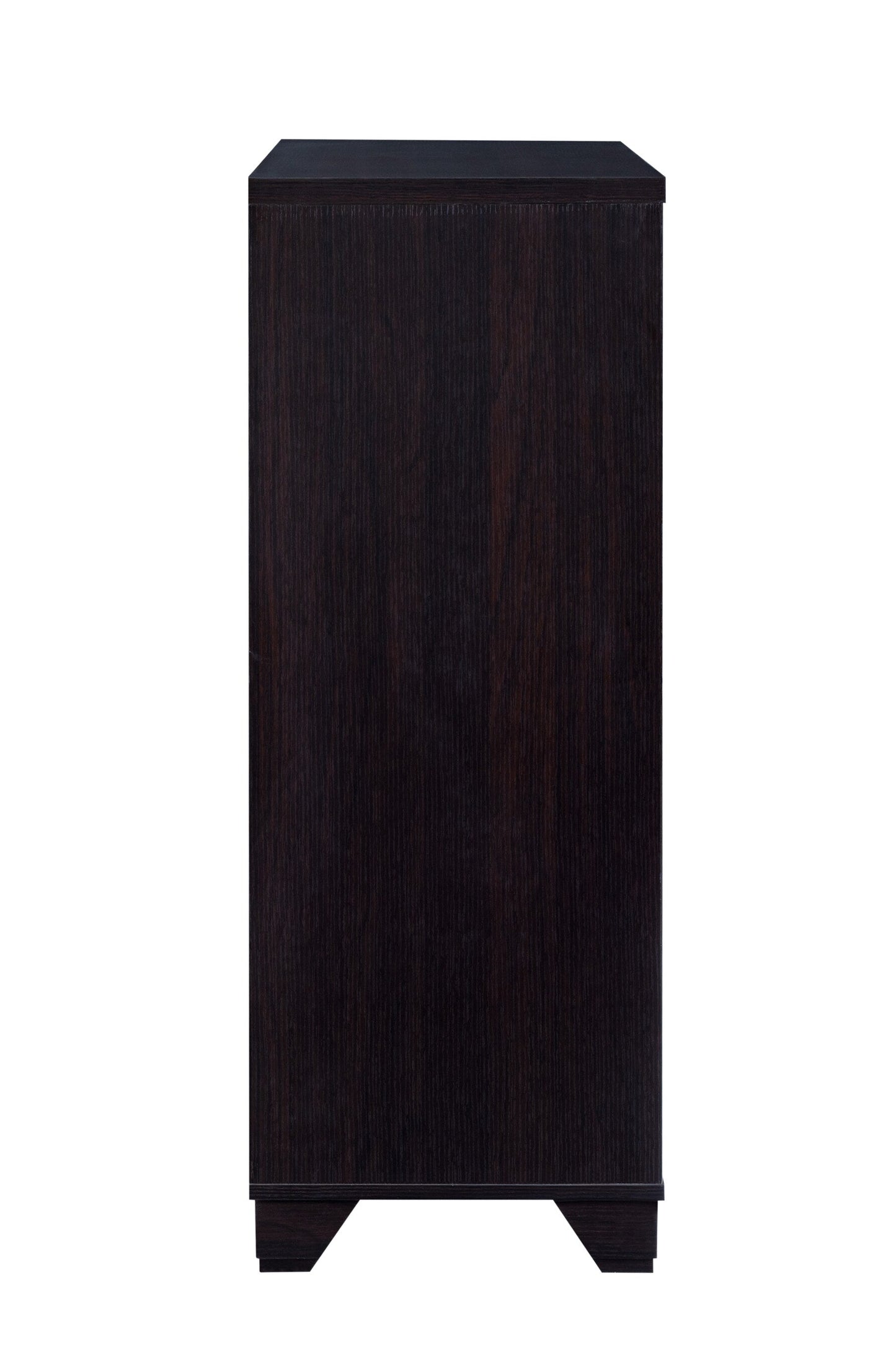 Furniture of America Garrett 31-in x 40-in Brown Rectangle Bar Cabinet