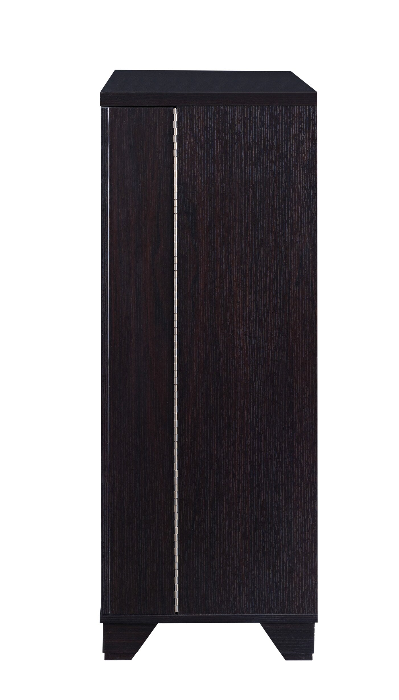 Furniture of America Garrett 31-in x 40-in Brown Rectangle Bar Cabinet