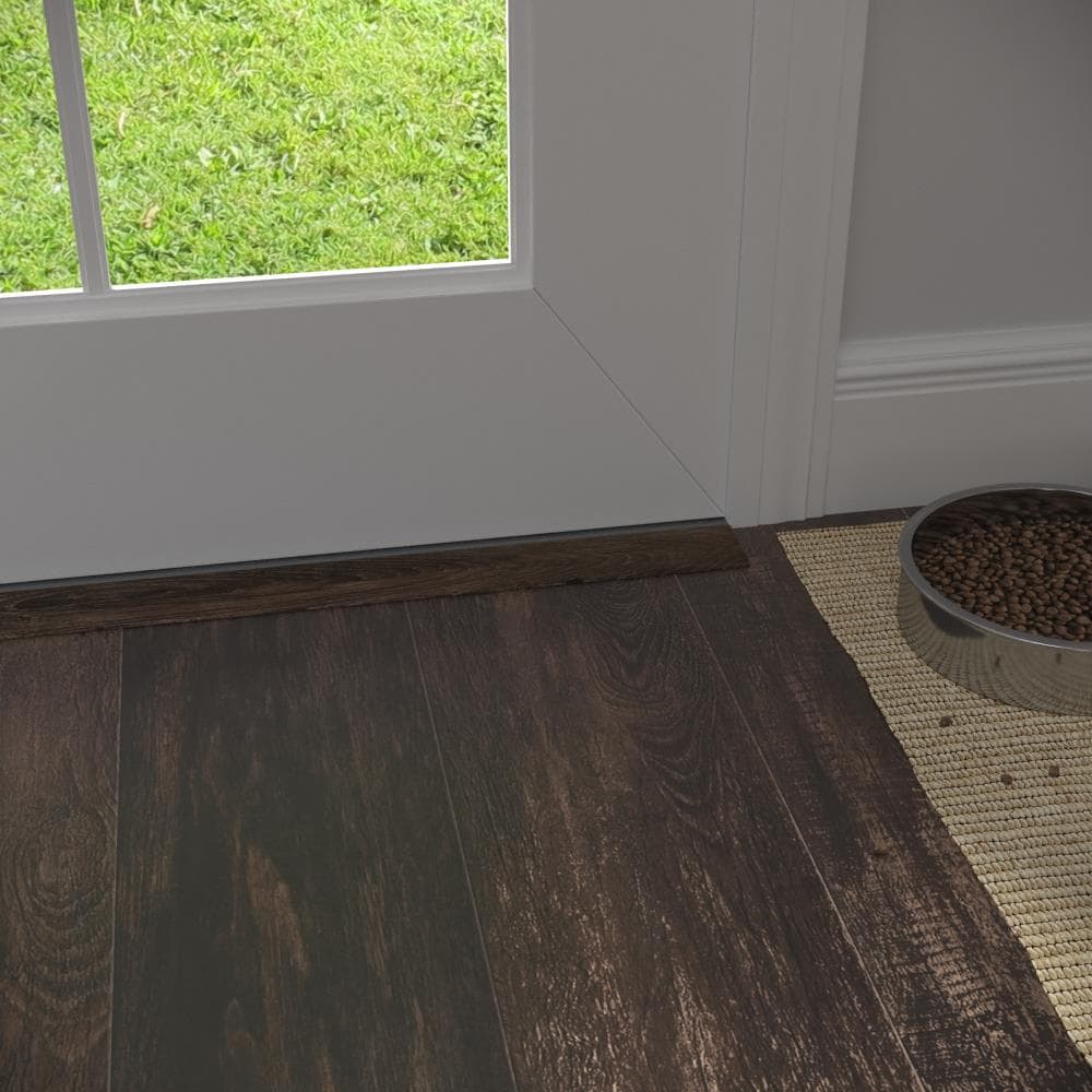 Cali Bamboo Shadowed Oak 1.37-in x 72.83-in Vinyl Floor Threshold