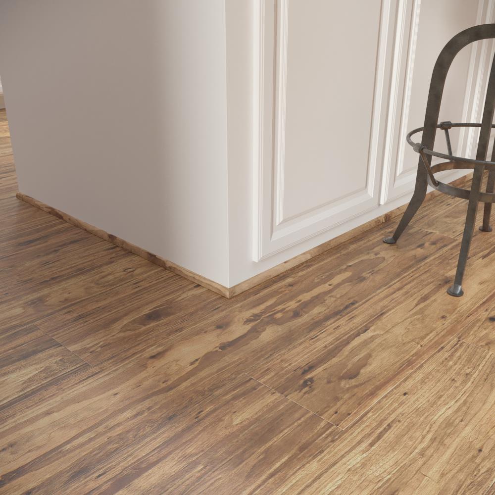 Cali Bamboo Mocha Eucalyptus 0.7-in x 72.83-in Vinyl Floor Quarter Round