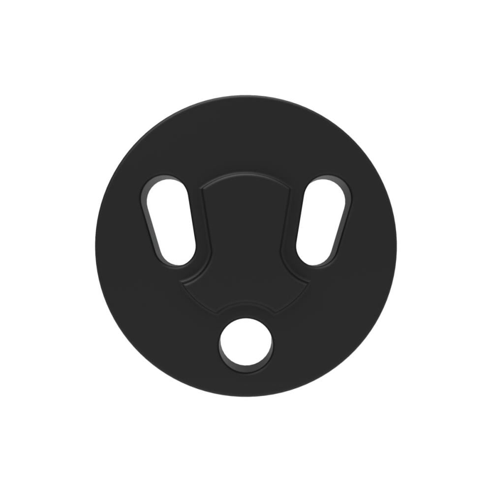 Freedom 4-in Black Aluminum Ledger Spacer