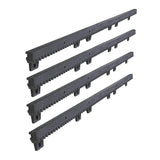 ALEKO 60-ft Slide Universal Battery Driveway Gate Opener Kit (Solar Compatible)