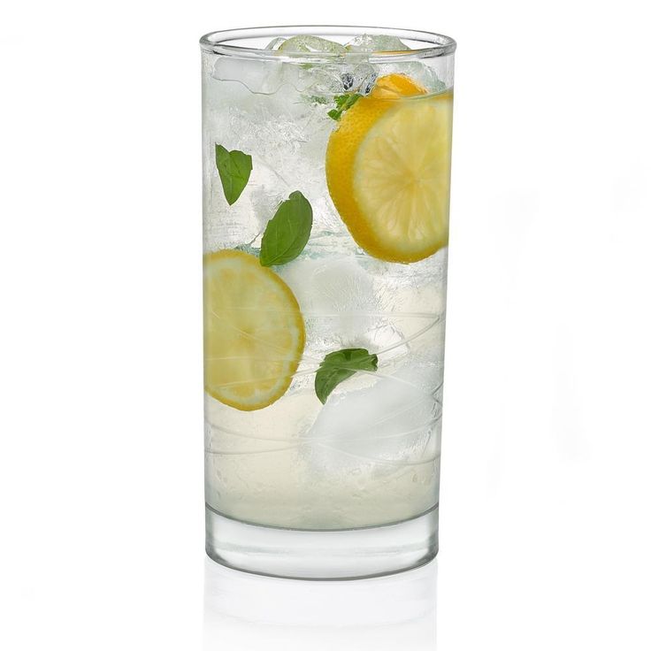Nebula 15 oz. 8-Piece Glass Tumbler Set