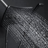 AKDY 9-in Antique Bronze 4-Spray Rain Dual Shower Head 1.8-GPM (6.8-LPM)