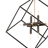 Kichler Cartone 8-Light Bronze Modern/Contemporary Chandelier