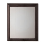 allen + roth 22.5-in x 27.5-in Fog Free Surface Mount Espresso Mirrored Soft Close Medicine Cabinet