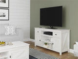 Ameriwood Home Winthrop Transitional Ivory Oak Tv Cabinet (Accommodates TVs up to 60-in)