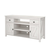 Ameriwood Home Winthrop Transitional Ivory Oak Tv Cabinet (Accommodates TVs up to 60-in)