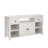 Ameriwood Home Winthrop Transitional Ivory Oak Tv Cabinet (Accommodates TVs up to 60-in)