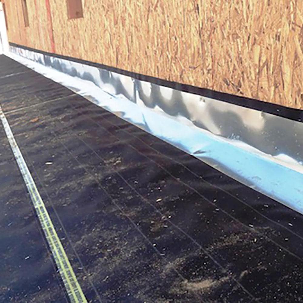 Gibraltar Building Products 6-in x 25-ft Silver Aluminum Roll Flashing RV625A
