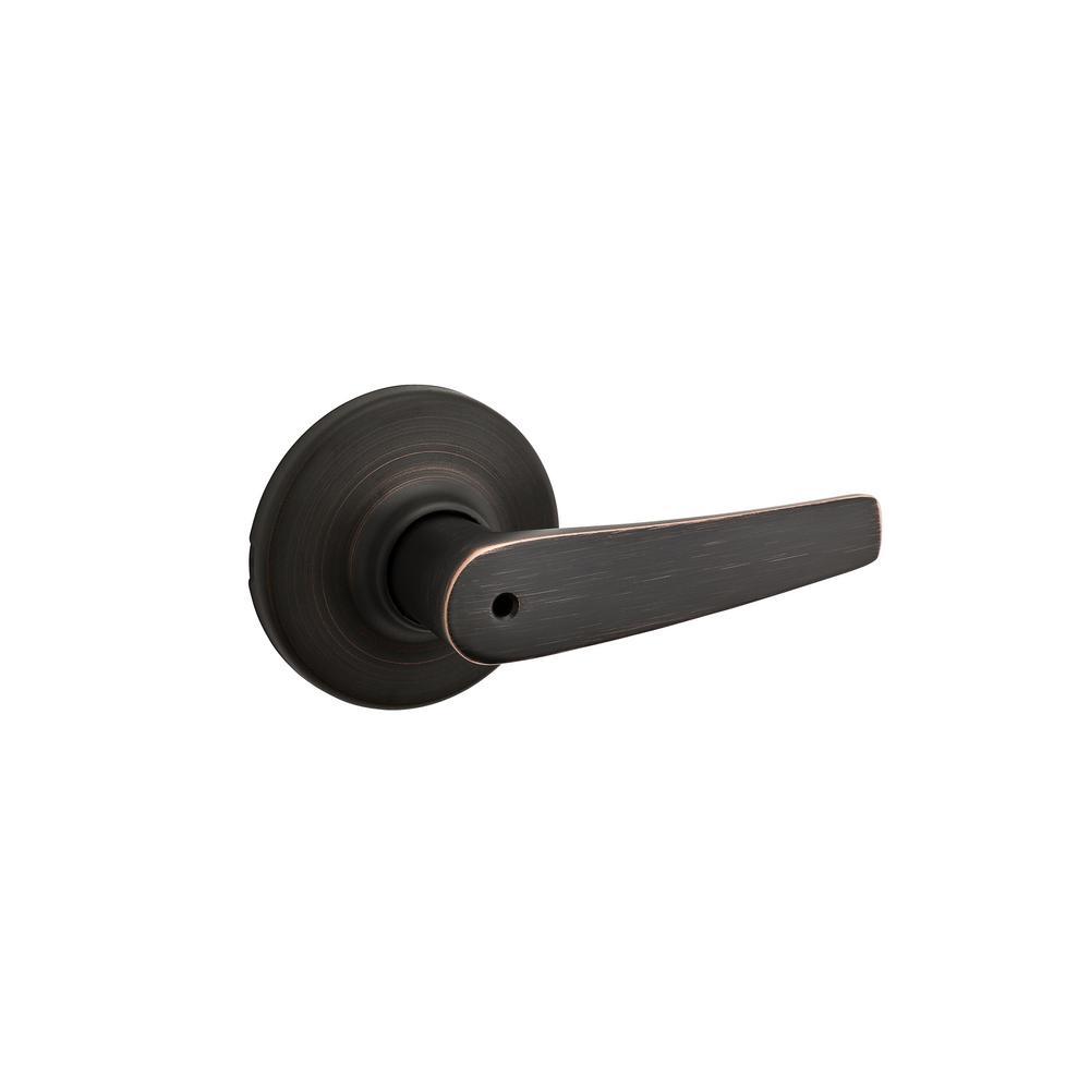 Delta Satin Chrome Privacy Bed/Bath Door Lever - Super Arbor